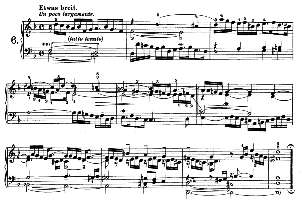 Venables plays Bach